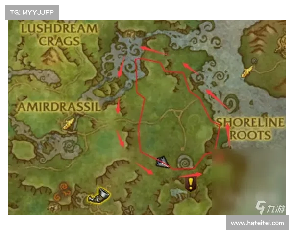 魔兽世界小地图移动指南